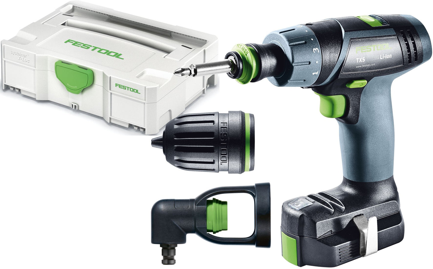 Festool TXS Li 2,6-Set Accu Schroefboormachine in Systainer 564510