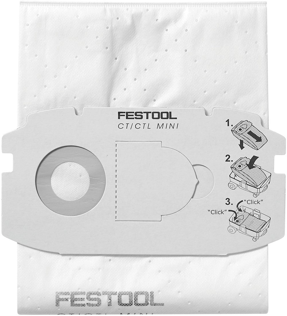 Festool SC FIS-CT MINI/5 SELFCLEAN filterzak 498410