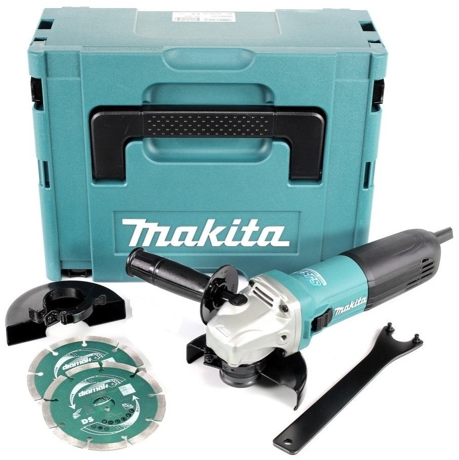 Makita GA5040RJ Angle Grinder 125mm 1100W 230V in M-Box