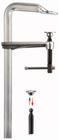 Bessey GZ25K Klebewerkzeug Ganzstahl 250x120mm 24,5x9,5mm