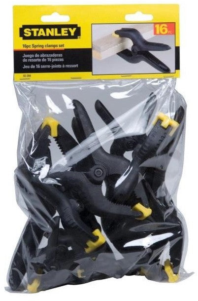 Stanley Veerklemmen zak 16 stuks STHT0-83094