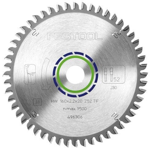 Festool Spezialkreissägeblatt 216x2,3x30 TF64 500122
