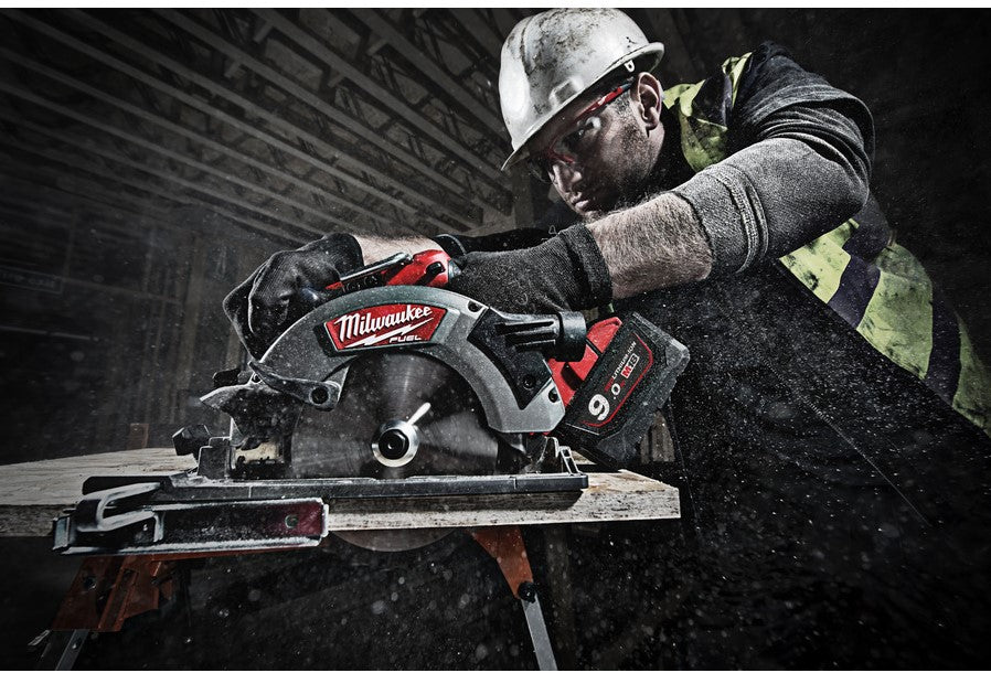 Milwaukee M18 CCS55-902X Accu Cirkelzaag 165mm 18V 9.0Ah Li-Ion M18 FUEL™ in HD-Box - 4933451468