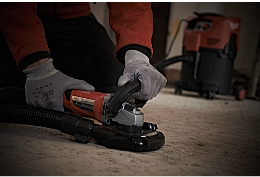 Milwaukee AGV 12-125 X DEG-SET Haakse Slijper met Stofafzuiging 125mm 1200W - 4933448030