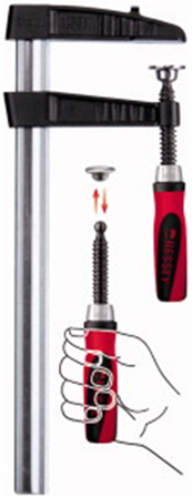 Bessey TGK602K Klebezange mit Gussbügeln 600x120mm 35x11mm