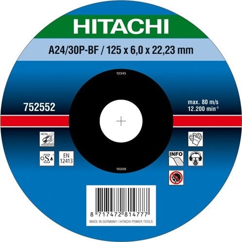 Hitachi Afbraamschijf Metaal 230x6mm VE=1