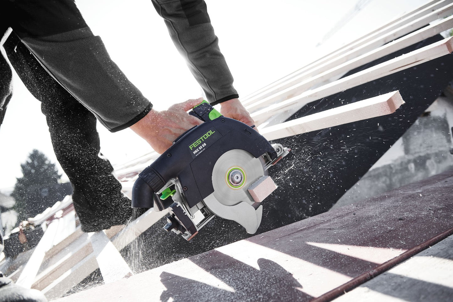 Festool HKC 55 Li 5.2 EBI-Set-SCA-FSK 420 Cordless Pendulum Saw in Systainer 575735