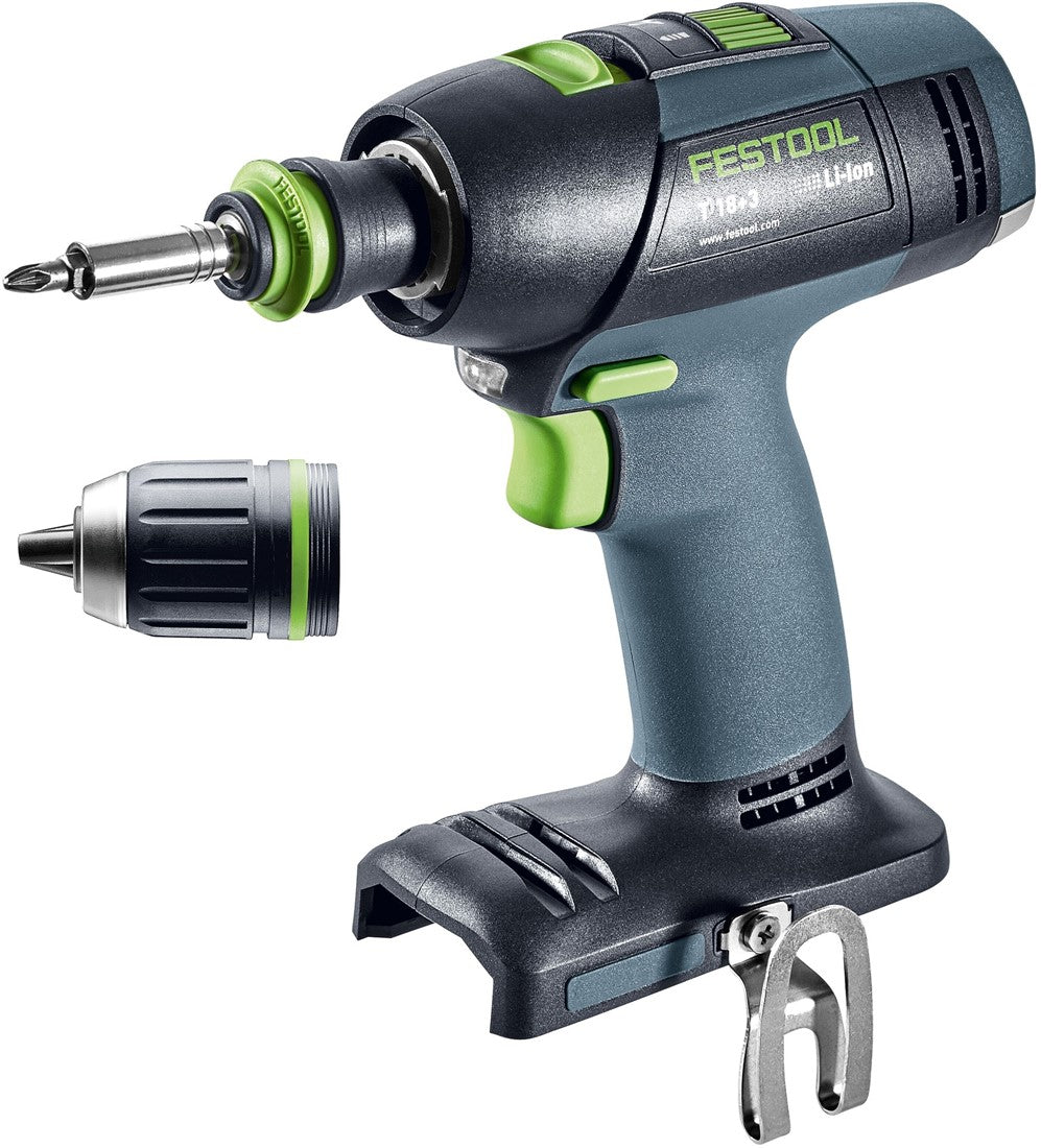 Festool T 18+3 Li Basic Accu Schroefboormachine in Systainer 574763