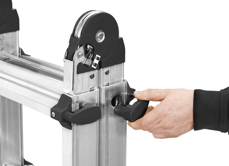 Brennenstuhl Multifunctionele Aluminium telescoopladder 4x5 1420450