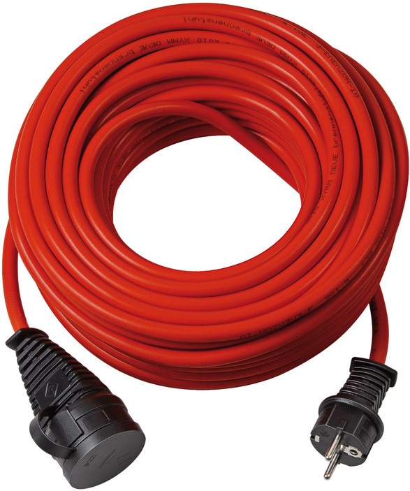 Brennenstuhl BREMAXX IP 44 verlengsnoer 10m rood AT-N05V3V3-F 3G1,5