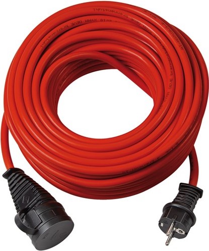 Brennenstuhl BREMAXX IP44 Verlengkabel 20m rood AT-N05V3V3-F 3G1,5