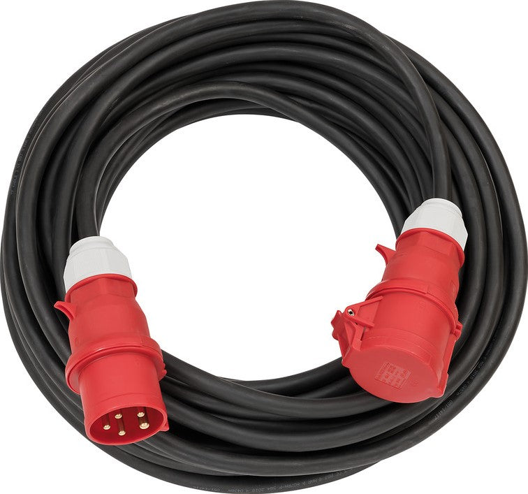 Brennenstuhl CEE verlengsnoer IP44 25m zwart H07RN-F 5G4,0 5-polig