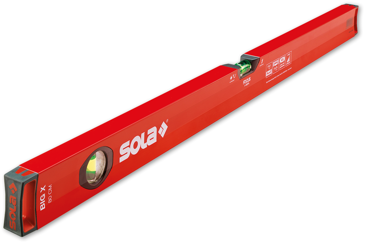 Sola BigX 40 Aluminum spirit level 400mm X profile - 01370501