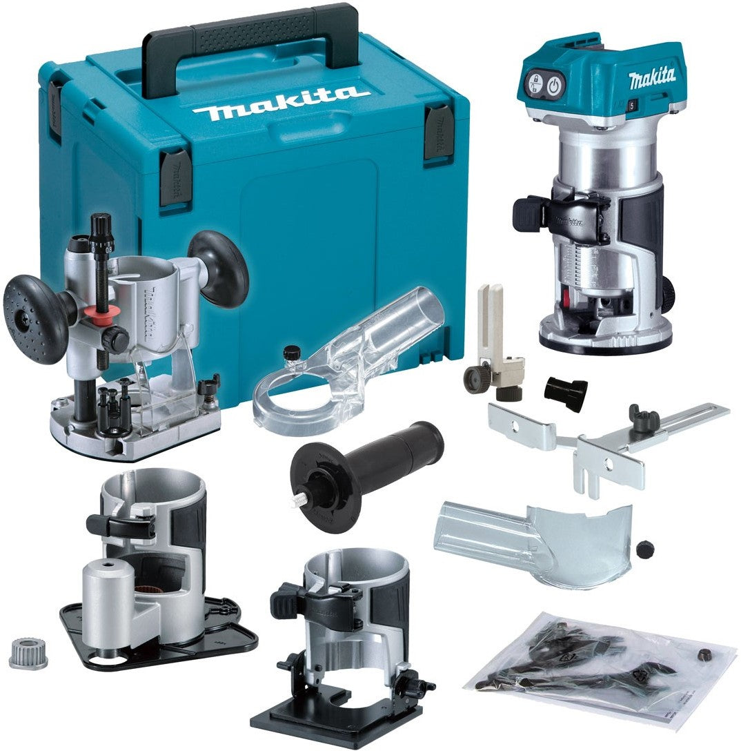 Makita DRT50ZJX3 Battery Top and Edge Router 18V Loose Body in Mbox