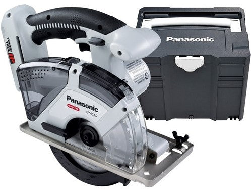 Panasonic EY45A2XMT Cordless Circular Saw 14.4V/18V Separate Body in Systainer (Metal)