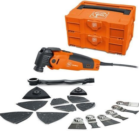 Fein FMM 350 QSL Multimaster Edition 230V + 35-delige accessoireset + 2 Systainer)