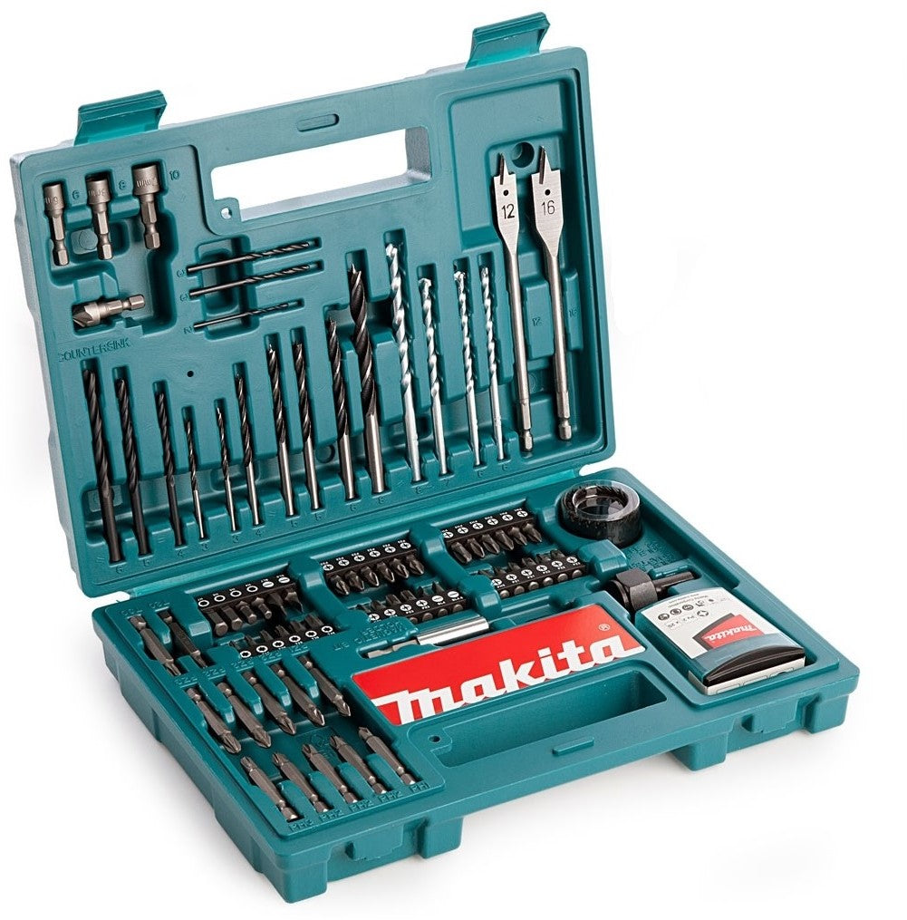 Makita B-53811 Bits-/Boren Set 100-Delig in koffer