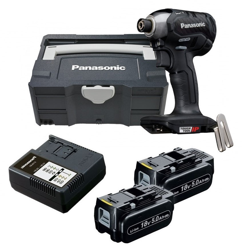 Panasonic EY76A1LJ2G Cordless Impact Driver 18V 5.0Ah Li-ion