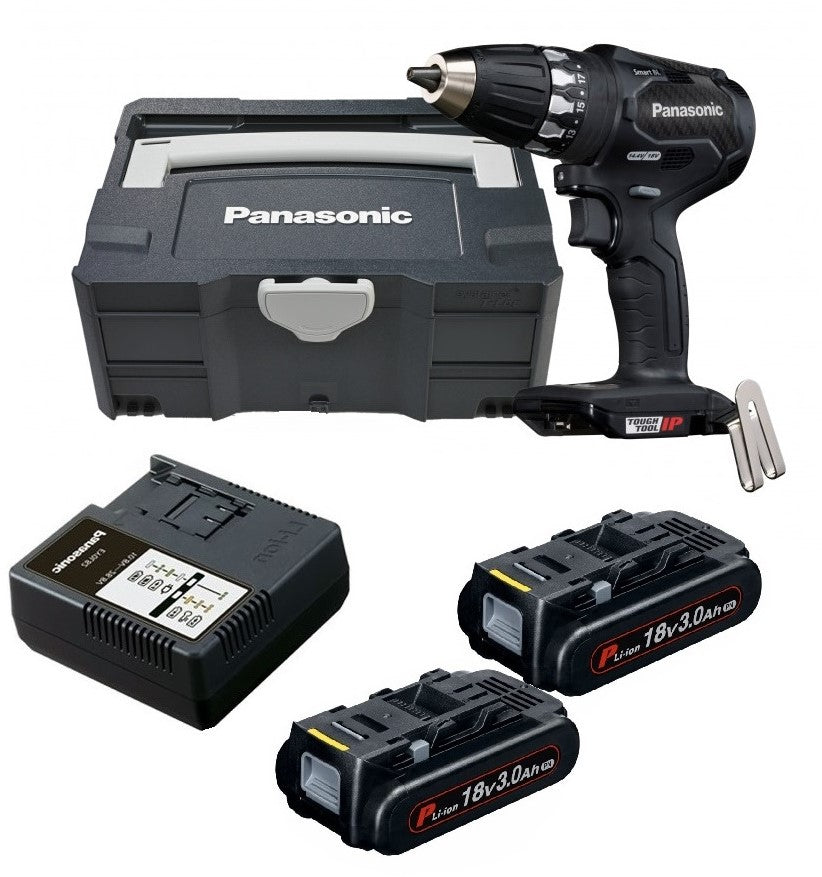Panasonic EY74A3PN2G Cordless Drill Driver 18V 3.0Ah Li-ion in Systainer