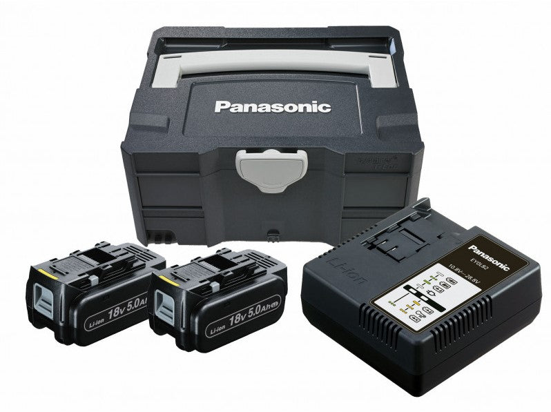 Panasonic EYC954BT Battery Starter Set 18V 5.0Ah Li-Ion in Systainer