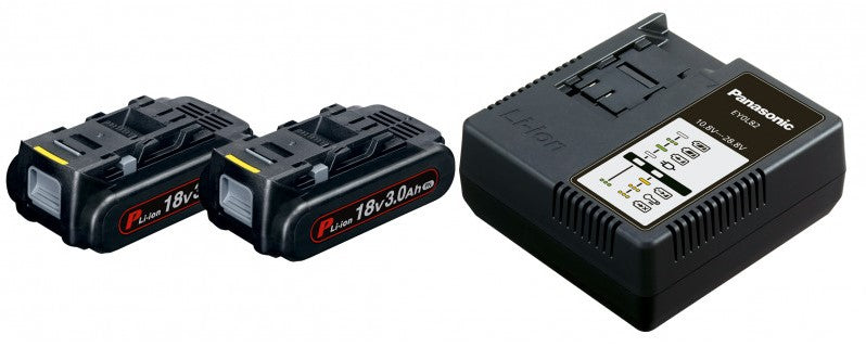 Panasonic EYC953B Battery Starter Set 18V 3.0Ah Li-Ion