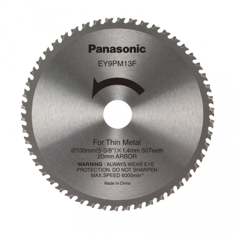 Panasonic EY9PM13F Circular saw blade 135x20mm 50T Metal