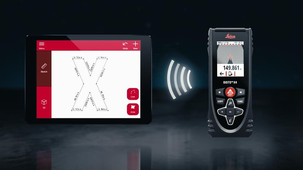 Leica Disto X4 Afstandsmeter 150m