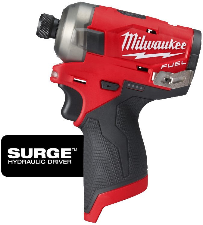 Milwaukee M12 FQID-0 Cordless Hydraulic Impact Driver 1/4' Hex 12V Loose Body M12 FUEL™ SURGE™ - 4933464972