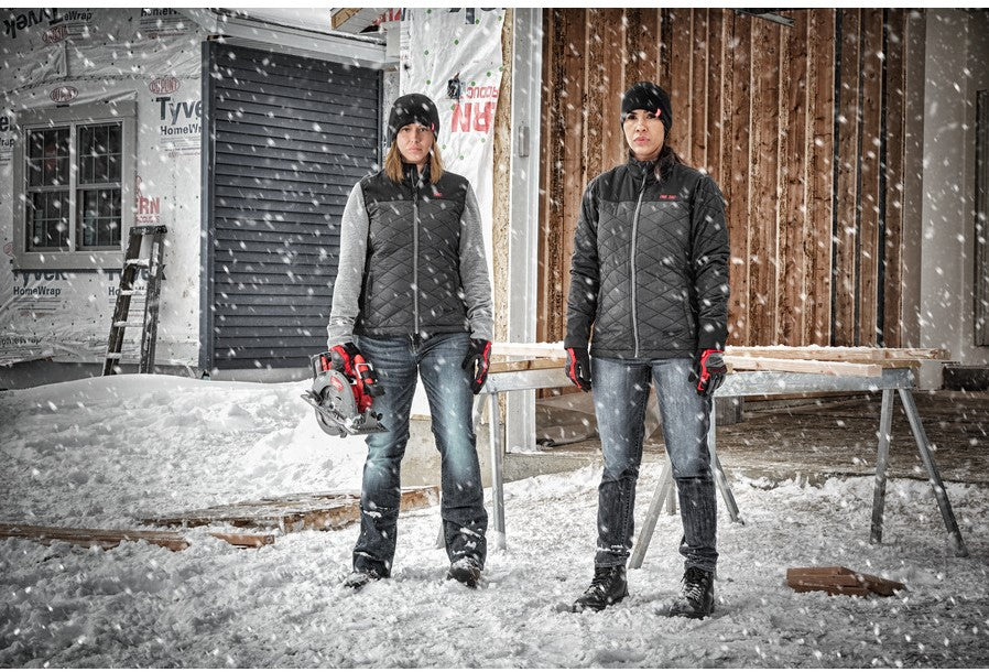 Milwaukee M12 HJP LADIES-0 (M) Accu Verwarmde Dames Jas maat M 12V Losse Body M12™ - 4933464341