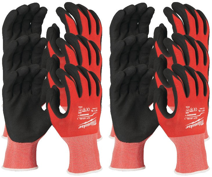 Milwaukee Cut Grade 1 gedimmte Handschuhe. 12er-Pack Schnittschutzhandschuhe Level 1-XL / 10 - 4932471616