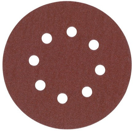 Milwaukee Sandpaper for eccentric sanders Ø 125 mm - 8 holes 125 mm H and L GR 120 - 25 pieces - 4932371398