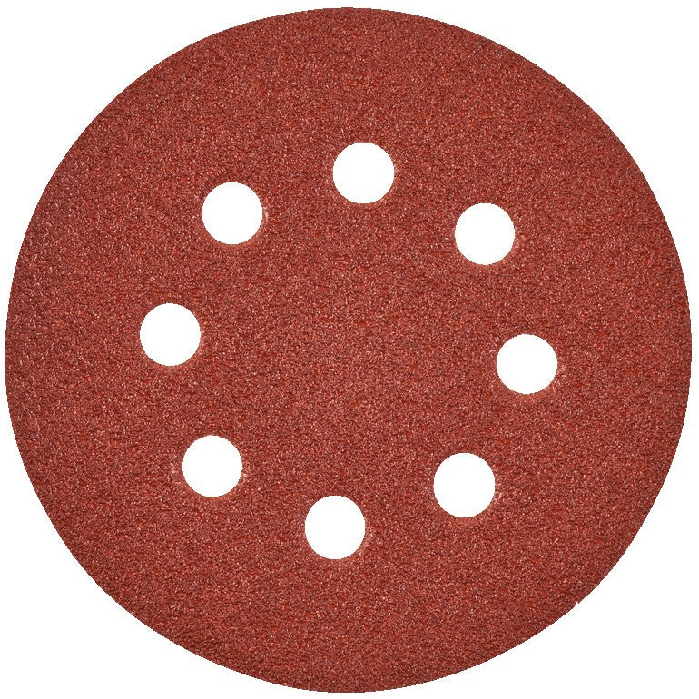 Milwaukee Schuurpapier voor excentrische schuurmachines Ø 125 mm - 8 gaten 125 mm H en L GR 60-25 stuks - 4932371396
