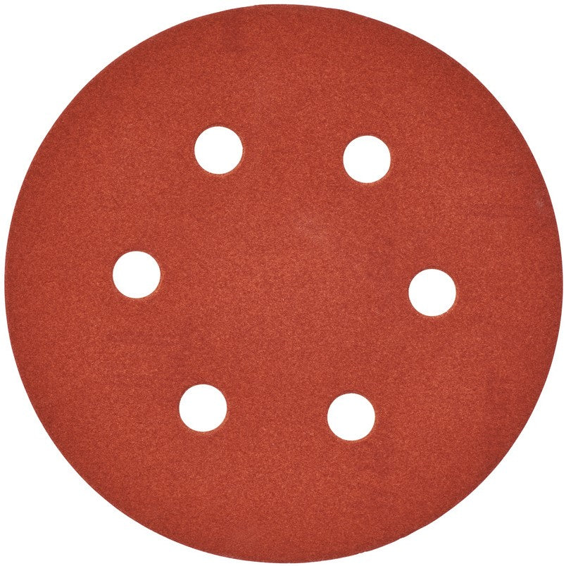 Milwaukee Schuurpapier voor excentrische schuurmachines Ø 150 mm - 6 gaten 150 mm H en L GR 180-25 st - 4932371600