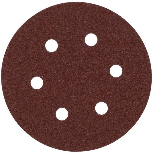 Milwaukee Schuurpapier voor excentrische schuurmachines Ø 150 mm - 6 gaten 150 mm H en L GR 60-5 stuks - 4932371591