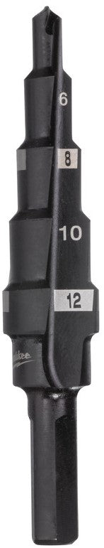 Milwaukee Stappenboren 4-12 mm, 2 mm stappen - 1 st - 48899302