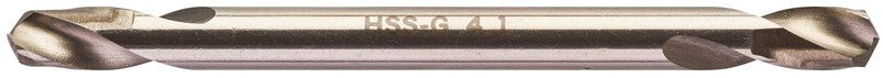 Milwaukee Metaalboren HSS-Ground - Tweezijdig borend 4.10 x 55-10 stuks - 4932352228