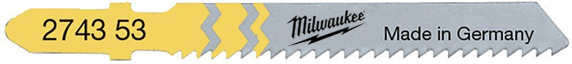 Milwaukee Traditional jigsaw blades 50 x 2 mm T 119 B - 5 pieces - 4932274353