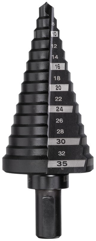 Milwaukee Stufenbohrer 6–35 mm, 2 mm + 3 mm Stufen – 1 Stück – 48899335