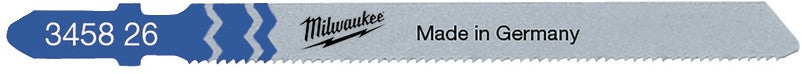 Milwaukee Traditional Stichsägeblätter 66 x 1,2 mm T 118A sp. - 5 Stück - 4932345826