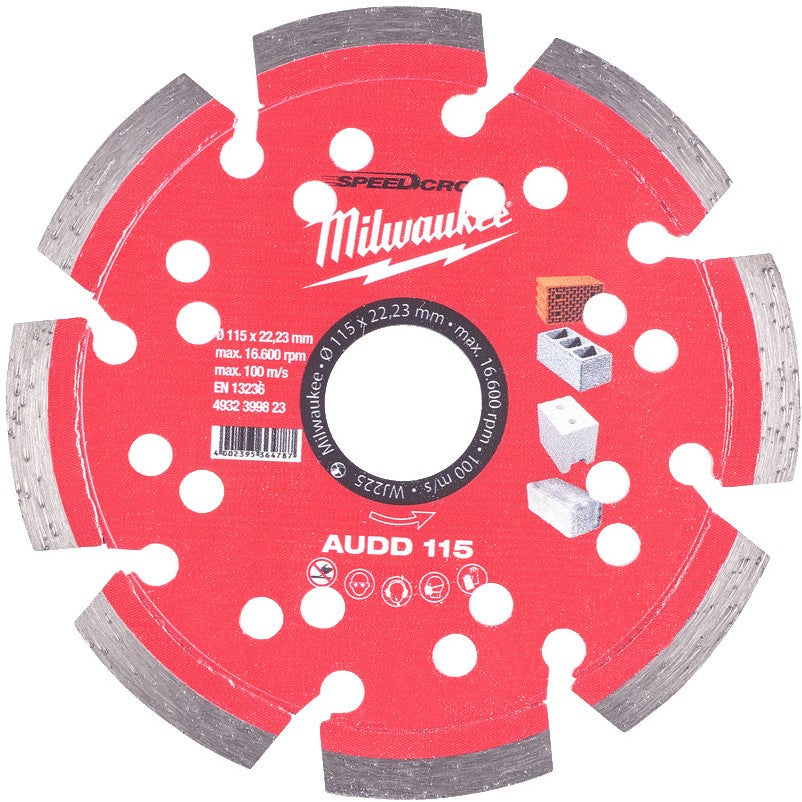 Milwaukee Speedcross AUDD AUDD 115 mm - 1 Stück - 4932399823