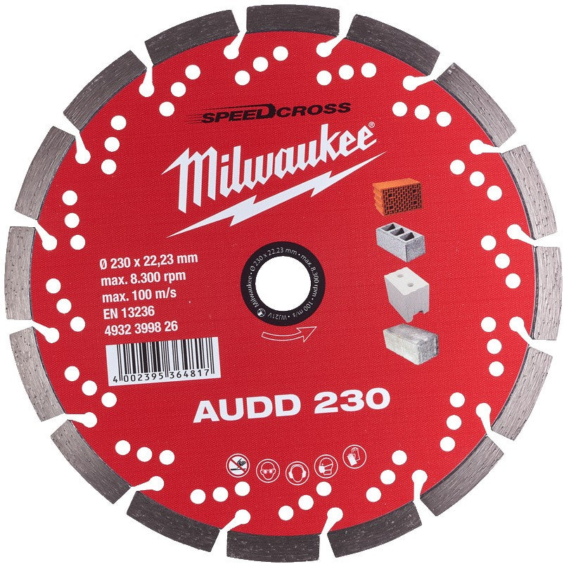 Milwaukee Speedcross AUDD AUDD 230mm - 1 pc - 4932399826