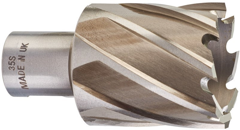 Milwaukee Helical HSS Milling Cutters HSSAC 35 x 30 - 1 pc - 4932371744