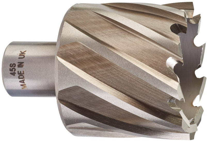 Milwaukee Helical HSS Milling Cutters HSSAC 45 x 30 - 1 pc - 4932371754