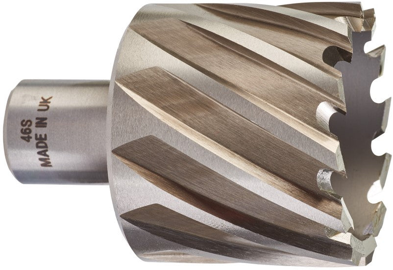 Milwaukee Helical HSS Milling Cutters HSSAC 46 x 30 - 1 pc - 4932371755