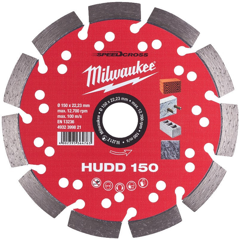 Milwaukee Speedcross HUDD Hudd 150 mm - 1 Stück - 4932399821
