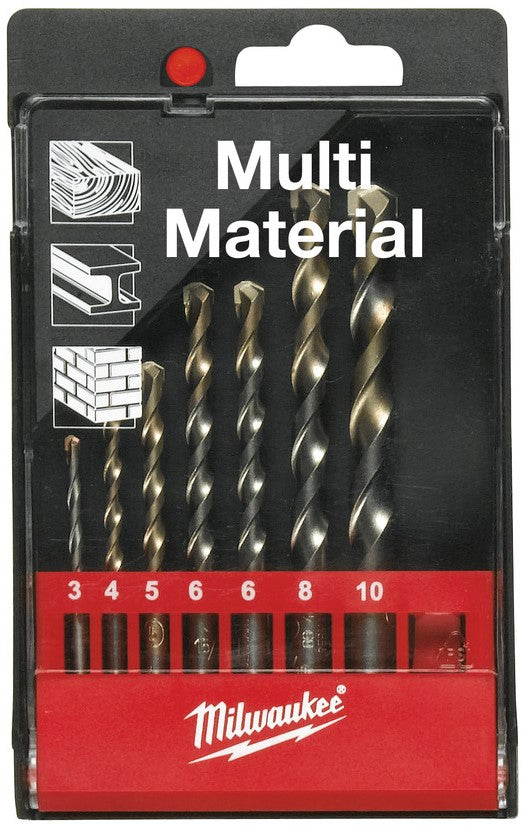Milwaukee Multimateriaalboren / Sets MPD 7 pct set 1 - 4932352335