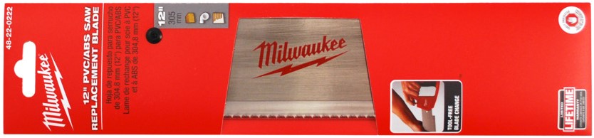 Milwaukee PVC-Säge Ersatzblatt für PVC-Säge – 1 Stück – 48220222