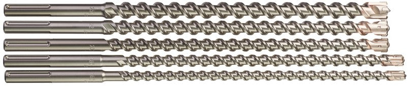 Milwaukee SDS-max Hammerbohrer - Schneiden 4 Seiten / Sets SDS-Max Set - 5 Stück - 4932352800