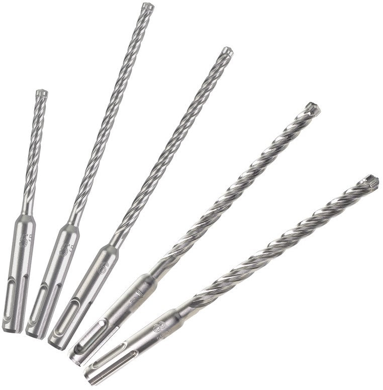 Milwaukee SDS-plus MX4 hammer drills - 4-edge cutting / cassettes SDS-Plus MX4 Set GB - 5 pieces - 4932352835
