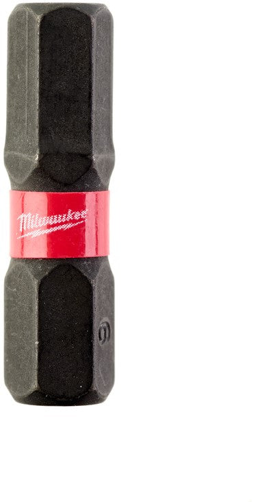 Milwaukee Shockwave Impact Duty™ screwdriver bits Shockwave Hex 6 mm x 25 mm - 2 pieces - 4932430897